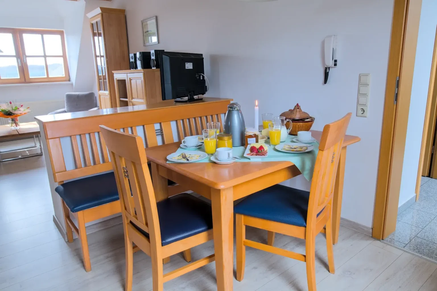 Ferienwohnung 7 - Essbereich