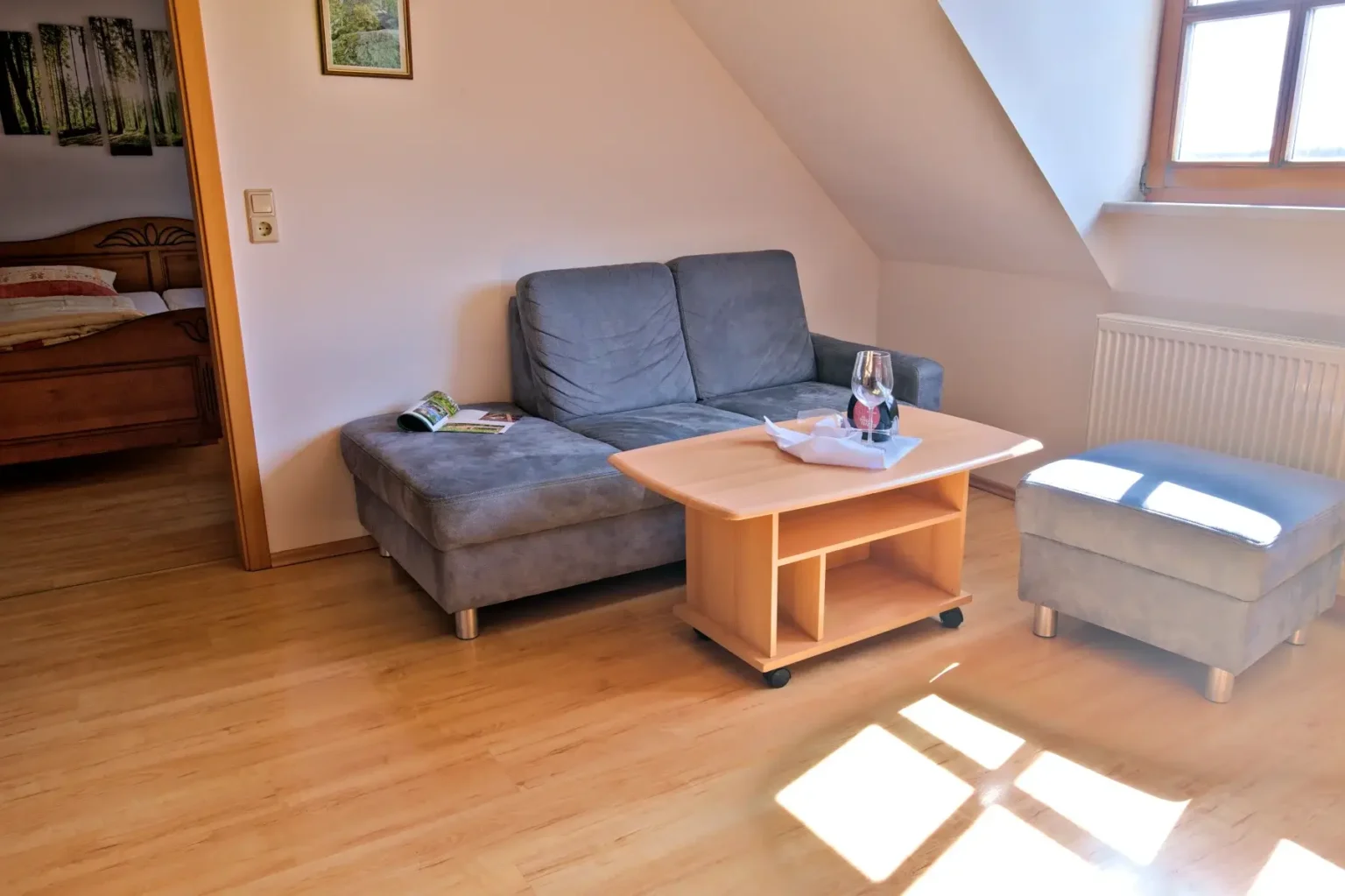Ferienwohnung 6 - Wohnraum