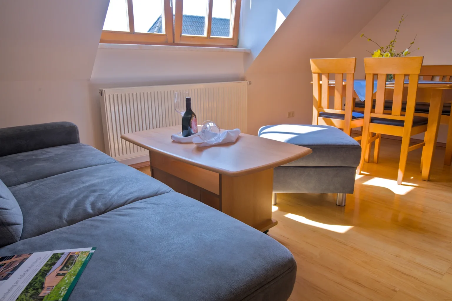 Ferienwohnung 6 - Wohnraum